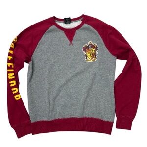 Wizarding World of Harry Potter Gryffindor Raglan Crewneck Sweater